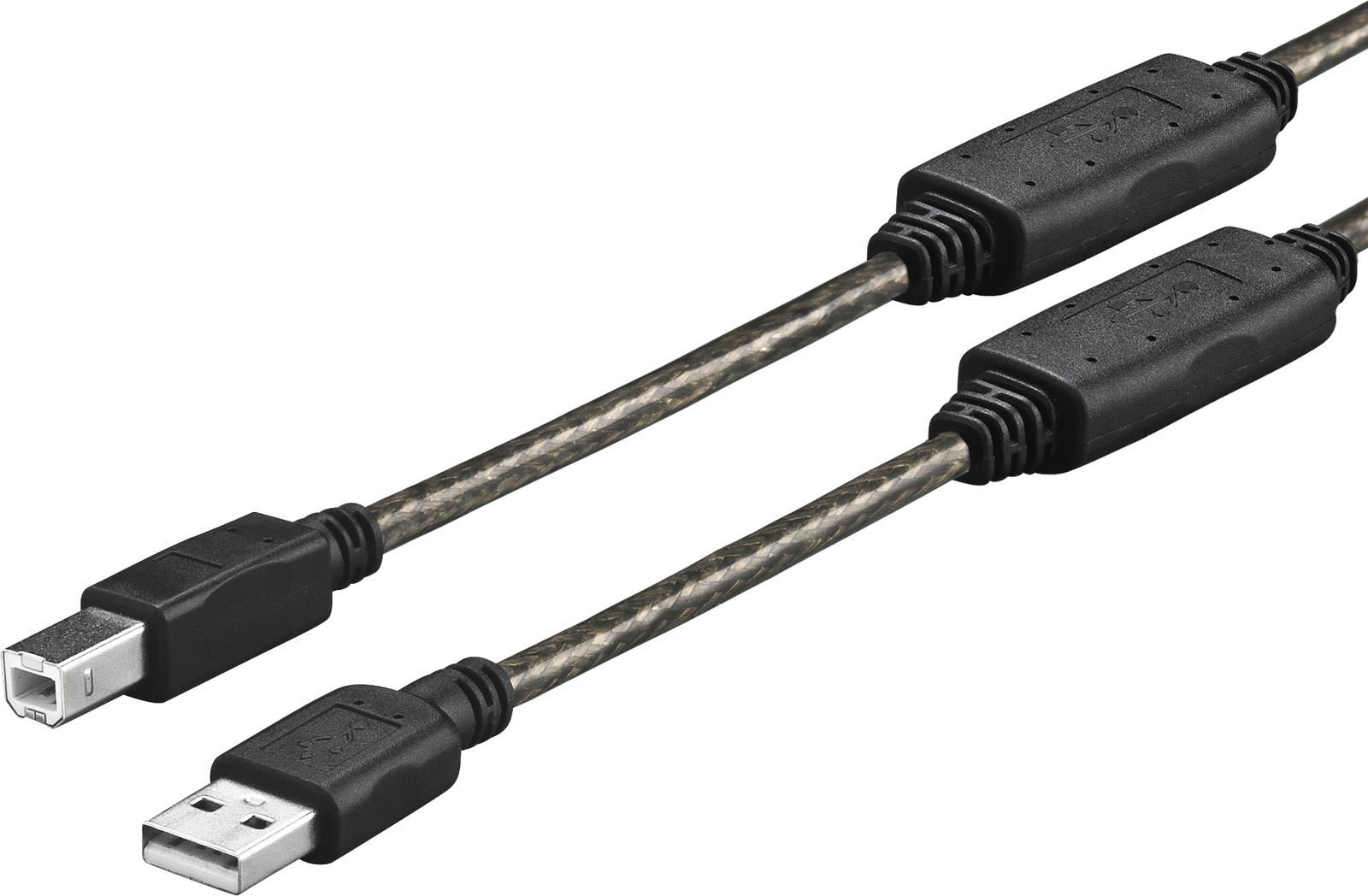 Vivolink PROUSBAB5 USB cable 5 m USB 2.0 USB A USB B Black