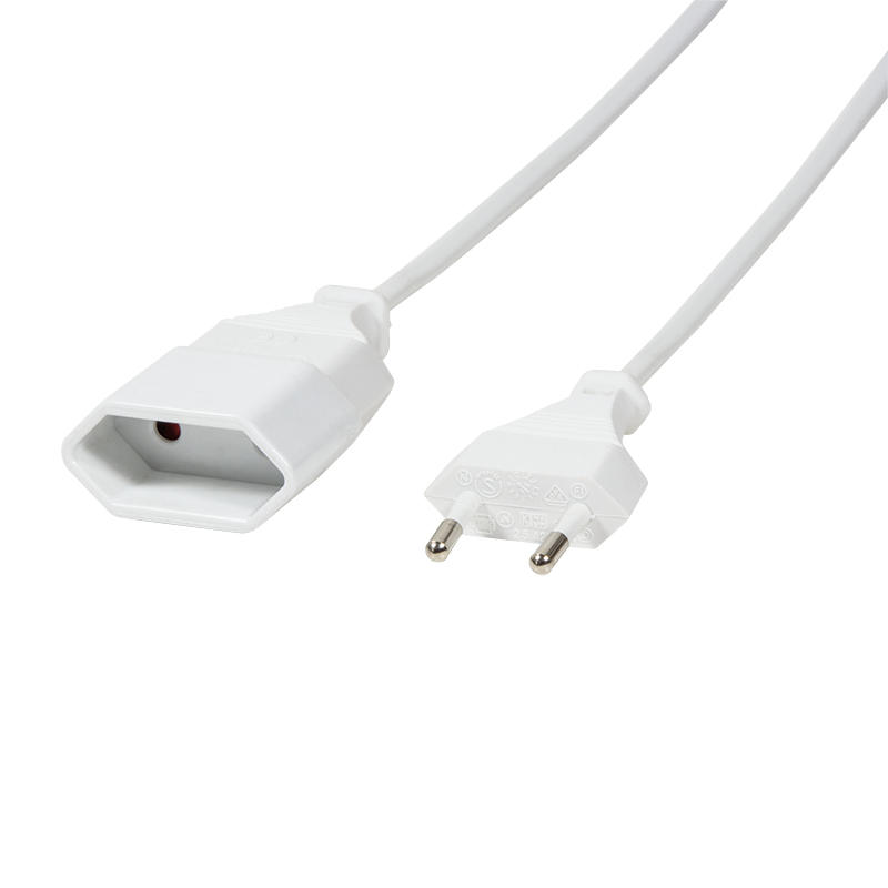 Image of LogiLink 1m, 2xCEE 7/16 White CEE7/16