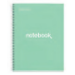 Miquelrius Emotions writing notebook A4 80 sheets Mint colour