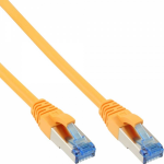 InLine Patch Cable S/FTP PiMF Cat.6A halogen free 500MHz yellow 1.5m