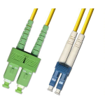 Microconnect FIB841002 InfiniBand/fibre optic cable 2 m SC LC Yellow