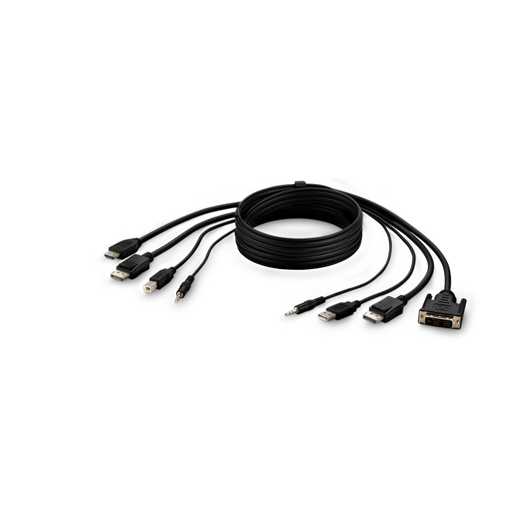 Image of Belkin F1DN2CC-DHPP6T KVM cable Black 1.8 m