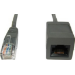Cables Direct 2m CAT 5e networking cable Grey Cat5