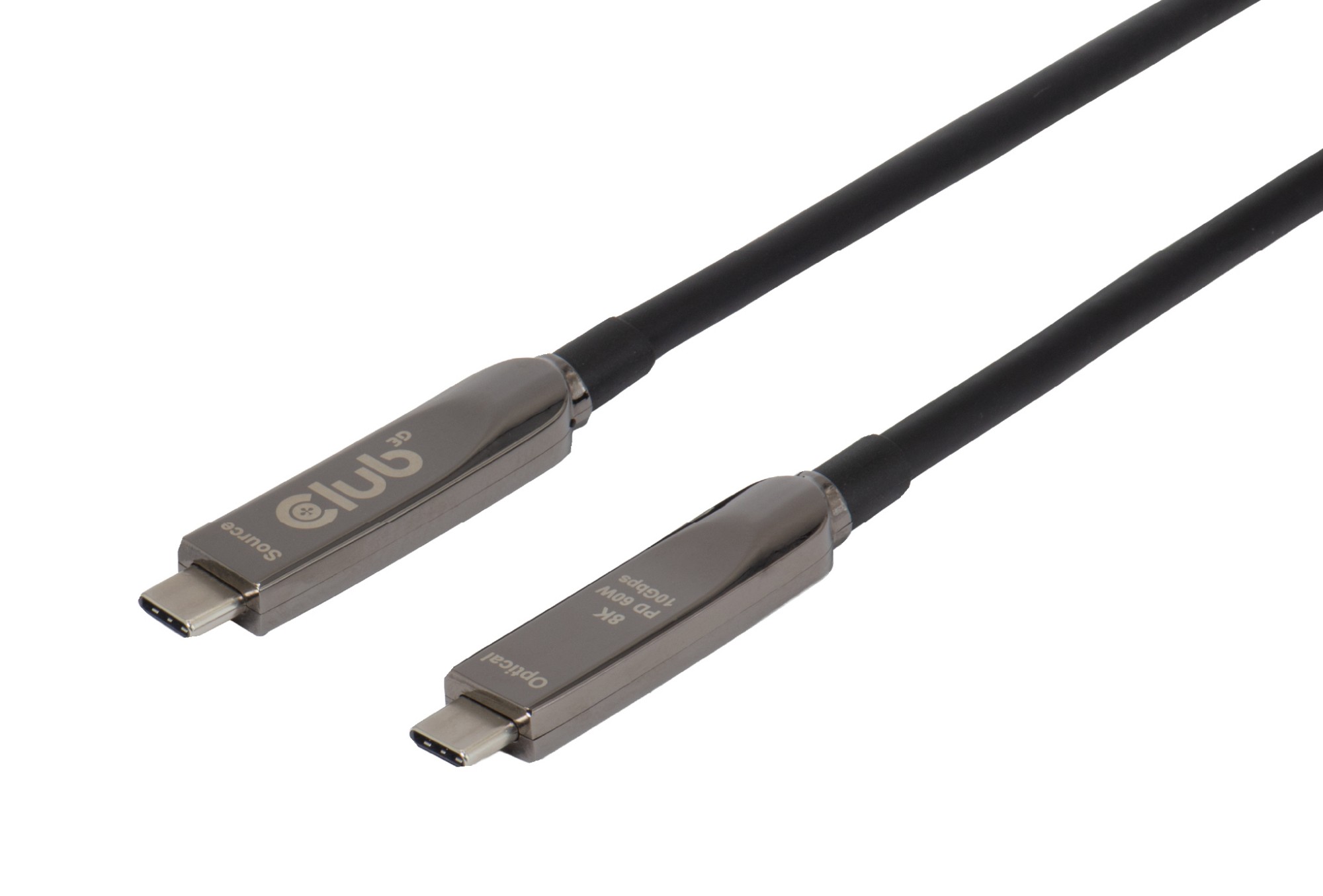 EU Product - Usb-C AOC-Kabel 8K/10Gbps/60W - Cable - Digital thumbnail