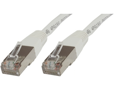 Microconnect STP620W networking cable White 20 m Cat6 F/UTP (FTP)