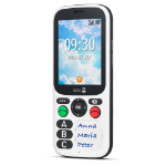 Doro 780X 7.11 cm (2.8") 117 g Black, White Feature phone