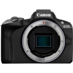 Canon EOS R50, Black + RF-S 18-45mm F4.5-6.3 IS STM Kit