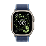 Apple MFT64ZM/A smart wearable accessory Band Blue Titanium, Polyester, Spandex, Nylon