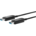 Microconnect USB3.0AA15BOP USB cable 15 m USB 3.2 Gen 1 (3.1 Gen 1) USB A Black