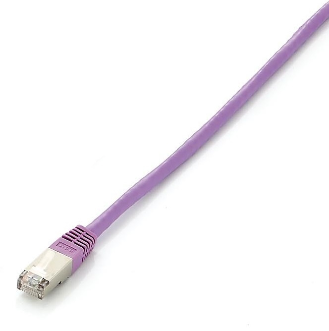 Image of Equip Cat.6 S/FTP Patch Cable, 7.5m , Purple