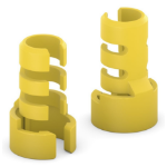 PureLink FI-SR105 strain relief Yellow 10 pc(s)