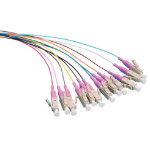 LOGON PROFESSIONAL Fiber Pigtail Set 12x LC OM4