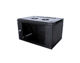 Dynamode CAB-WFP-FE-12U450 rack cabinet 12U Wall mounted rack Black