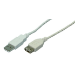 LogiLink USB 2.0 5m USB cable 0.5 m USB A Grey