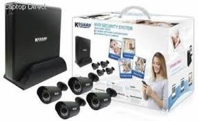 Image of Kguard MARS HOME NVR COMBO KIT 4 CHANNEL WITH 4 CAMS