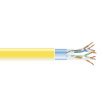 Black Box EVNSL0504A-1000 networking cable Yellow 12000" (304.8 m) Cat5e U/FTP (STP)