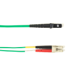 Black Box LC-MTRJ 5m fibre optic cable MT-RJ OFNR Green