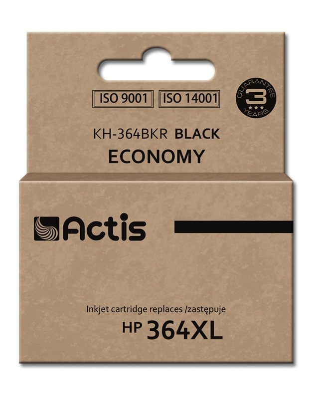 Actis KH-364BKR ink (replacement for HP 364XL CN684EE; Standard; 20 ml; black)