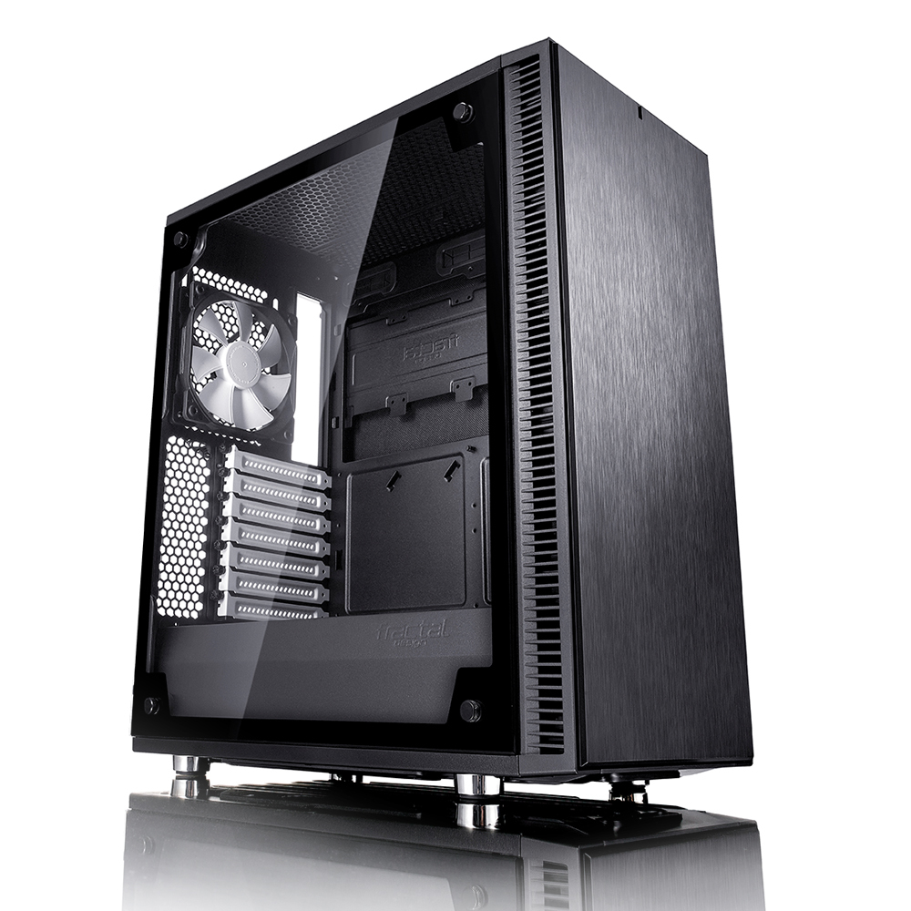 Fractal Design Black Define C Tg Midi Tower