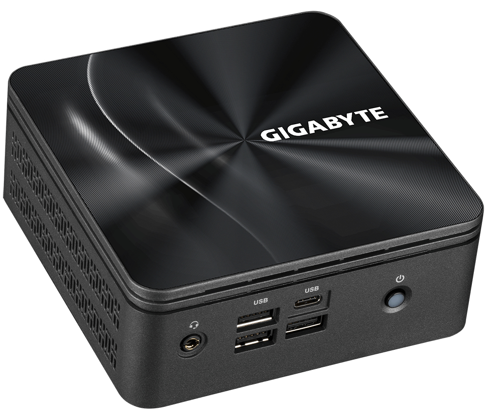 Image of Gigabyte GB-BRR3H-4300 PC/workstation barebone UCFF Black 4300U 2 GHz