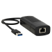 Tripp Lite U336-06N-2P5-B USB to RJ45 Gigabit Ethernet Network Adapter (M/F) - USB 3.1 Gen 1, 2.5 Gbps Ethernet, Black