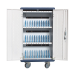 Techly I-CABINET-30DUTY portable device management cart/cabinet White, Blue