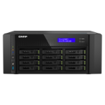 QNAP TS-h1290FX NAS Tower Ethernet LAN Zwart 7232P