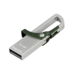 Hama "HOOK-STYLE", USB flash drive 32 GB USB Type-A 2.0 Green, Metallic