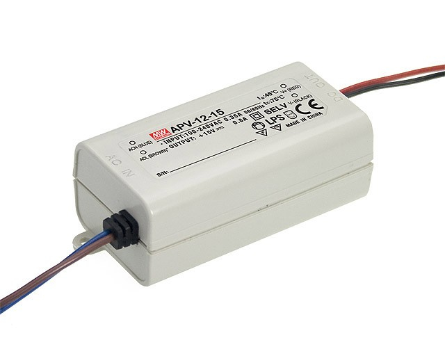 EU Product - APV-12-24 LED-Trafo Konstantspannung 0 - 0.5 A - AC Adapter