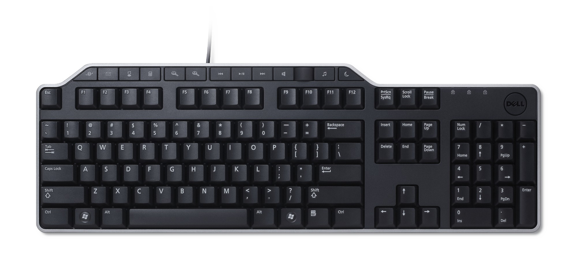 DELL KB522 keyboard USB QWERTY English Black