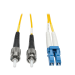 Tripp Lite N368-03M InfiniBand/fibre optic cable 118.1" (3 m) LC ST OFNR Yellow