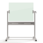 Nobo Diamond Glass Magnetic Mobile Board 1200x900mm