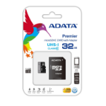 ADATA Premier microSDHC UHS-I U1 Class10 32GB memory card