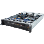 GIGABYTE E283-S90-AAV1 Intel C741 LGA 4677 (Socket E) Rack (2U) Black, Steel