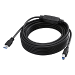 Vision TC 10MUSB3.0+/BL USB cable USB 3.2 Gen 1 (3.1 Gen 1) 10 m USB C USB B Black