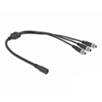 DeLOCK DC Splitter Cable 5.5 x 2.1 mm 1 x female to 3 x male screwable