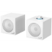 Genius Computer Technology SP-HF300U, 4W, USB Audio Speakers/ USB-A & USB-C - White