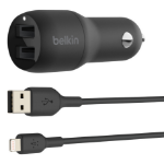 Belkin Boost Charge Universal Black Cigar lighter Auto