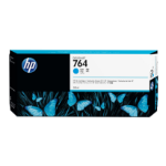 HP C1Q13A/764 Ink cartridge cyan 300ml for HP DesignJet T 3500