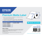 Epson Premium Matte Label - Die-Cut Roll: 105mm x 210mm, 282 labels