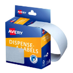 Avery 937225 self-adhesive label Rectangle Removable White 100 pc(s)