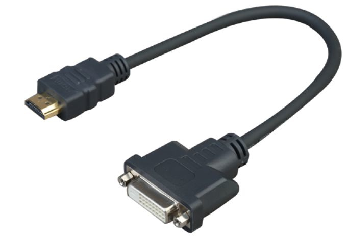 Photos - Cable (video, audio, USB) Vivolink PROHDMIADAPDVI video cable adapter 0.2 m HDMI DVI-D Black 