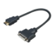 Vivolink PROHDMIADAPDVI video cable adapter 0.2 m HDMI Type A (Standard) DVI-D Black