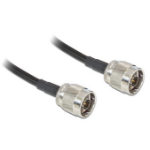 DeLOCK 88680 coaxial cable 1 m Black