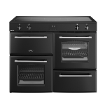 Belling 444411841 cooker Range cooker Electric Zone induction hob Black