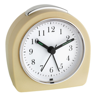 Image of TFA-Dostmann Elektronischer Wecker beige - Quartz alarm clock -...