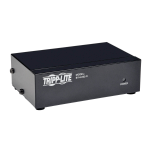 Tripp Lite 2-Port VGA/SVGA Video Splitter with Signal Booster, High Resolution Video, 350MHz, (HD15 M/2xF)
