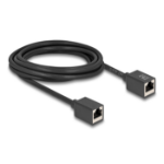 DeLOCK 90332 networking cable Black 3 m Cat6a S/FTP (S-STP)