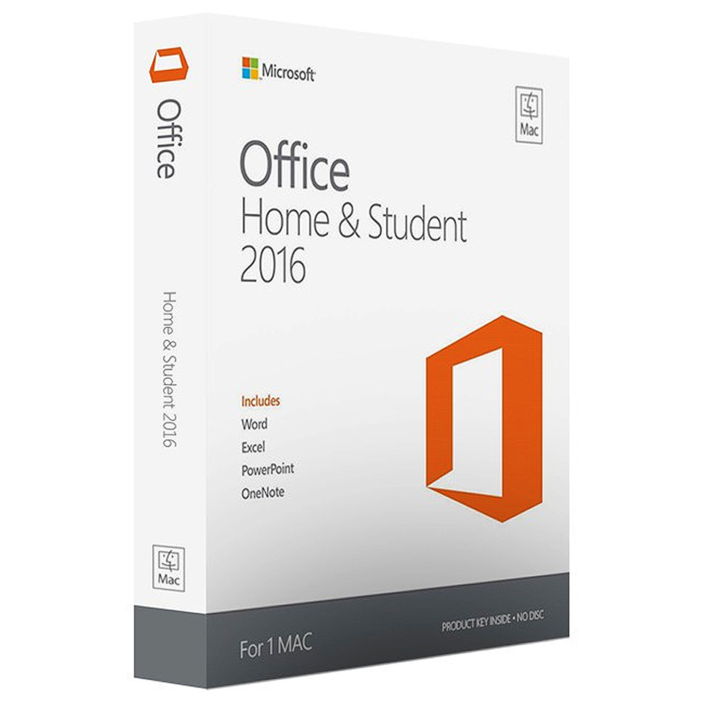 Microsoft Office Home & Student 2016 for Mac Office suite 1 license(s