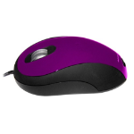 Accuratus Image mouse; 3 button mouse with extra wide scroller illuminated in blue. USB connected and a optical 800Dpi sensor it is suitable for both left and right handed users. Available in a variety of colours this is the Purple option.